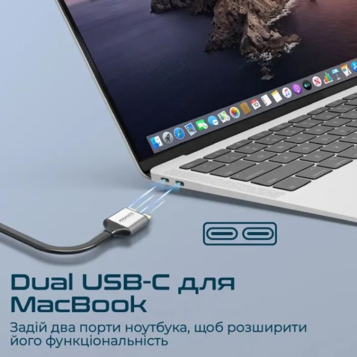 Концентратор Promate USB Hub 13 ports versahub-mst.grey (versahub-mst.grey) 98_98.jpg - фото 4