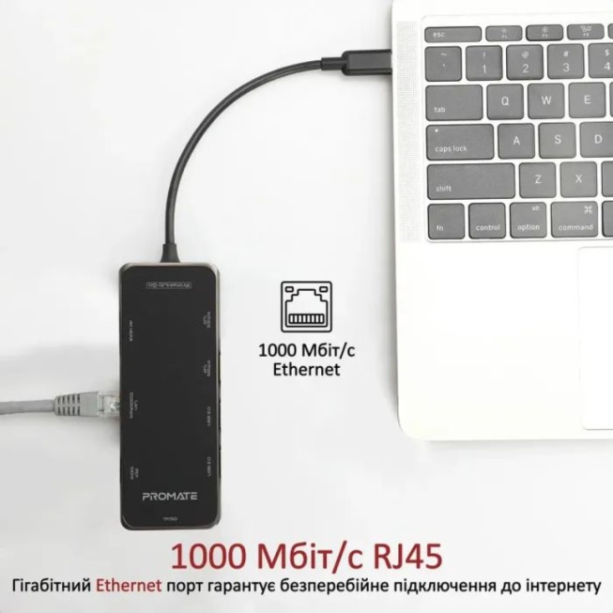 Концентратор Promate USB Hub 9 ports primehub-go.grey (primehub-go.grey) 98_98.jpg - фото 3