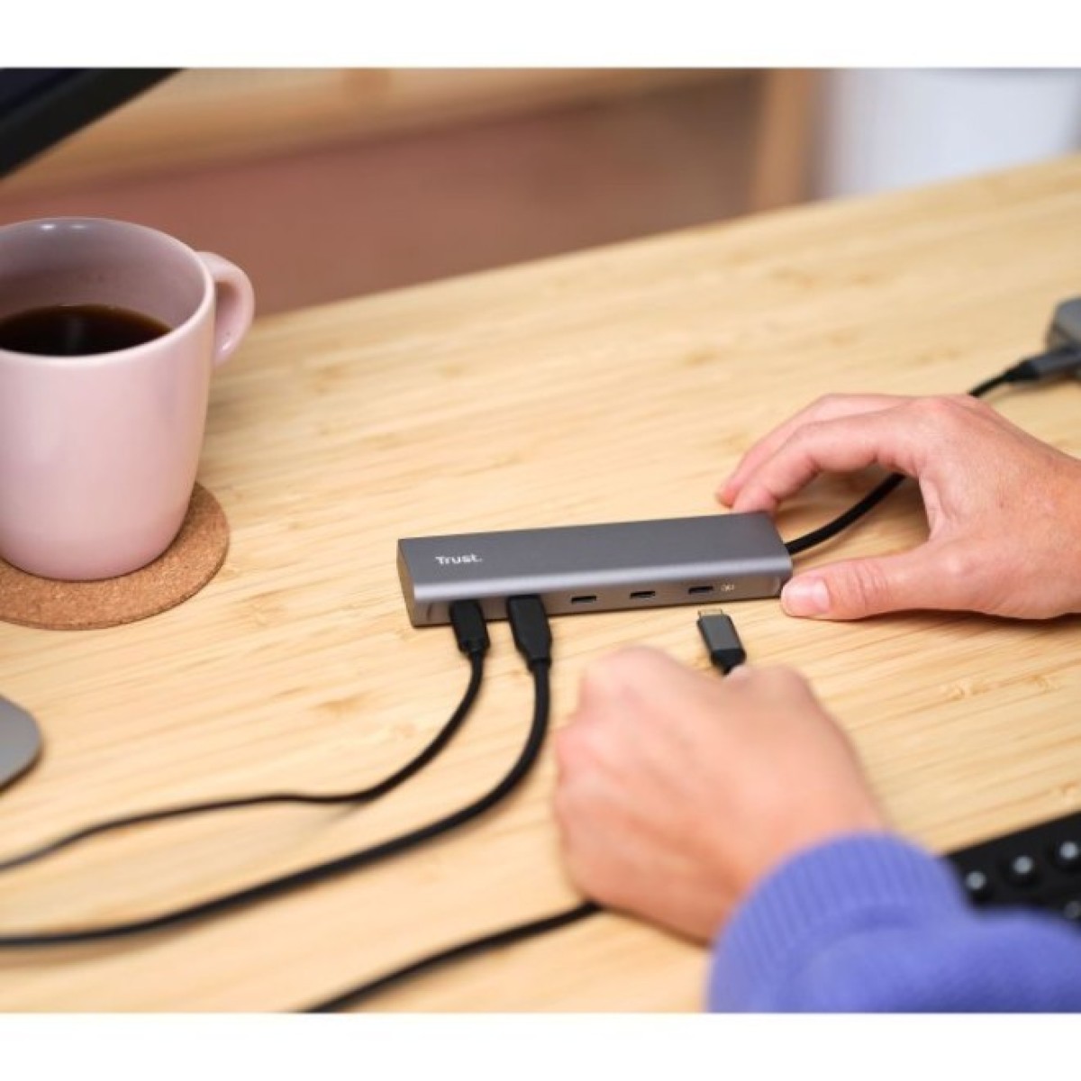 Концентратор Trust Halyx 5-Port USB-C Hub (25136) 98_98.jpg - фото 8