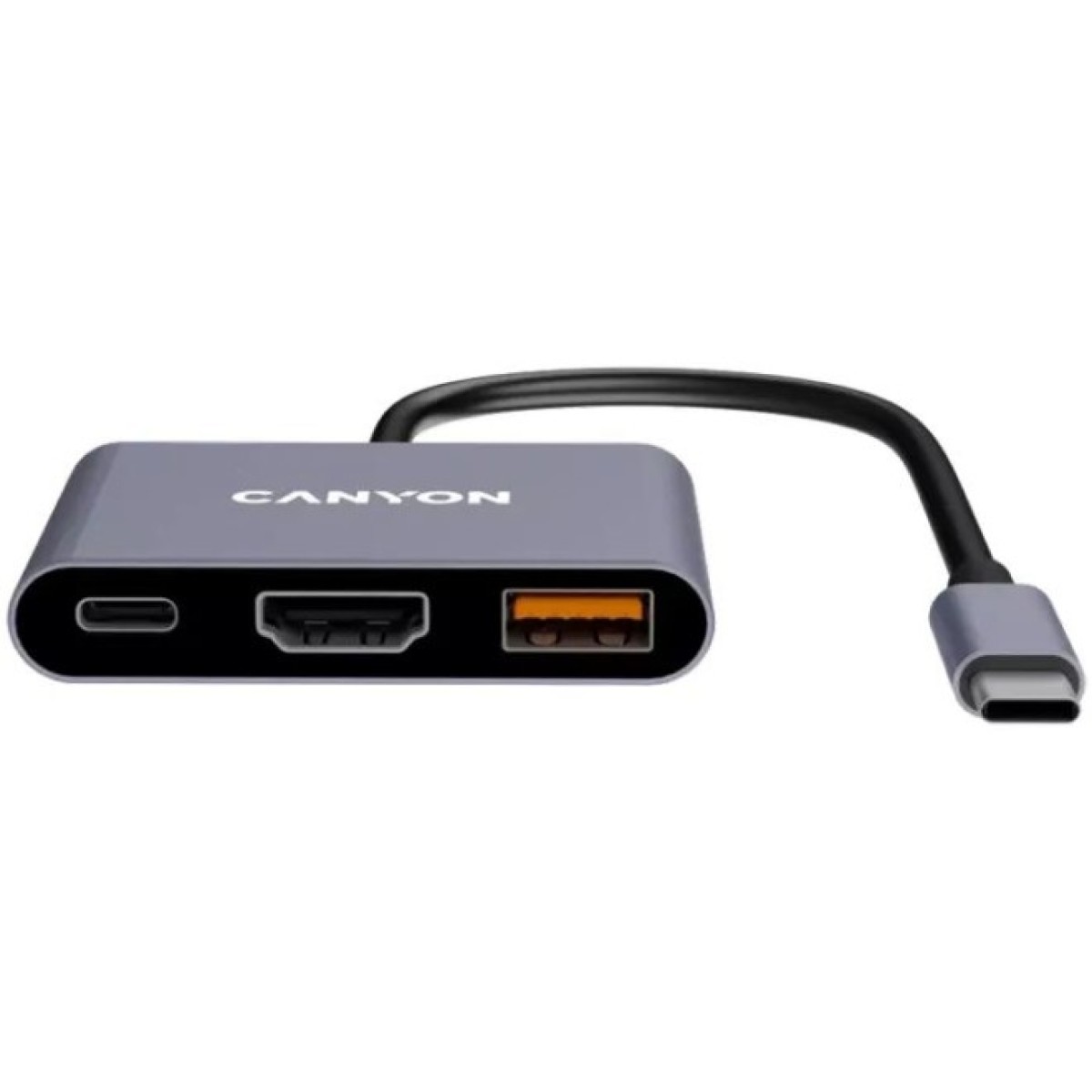Концентратор Canyon hub DS-4 3in1 USB-C Grey (CNS-TDS4) 98_98.jpg - фото 8