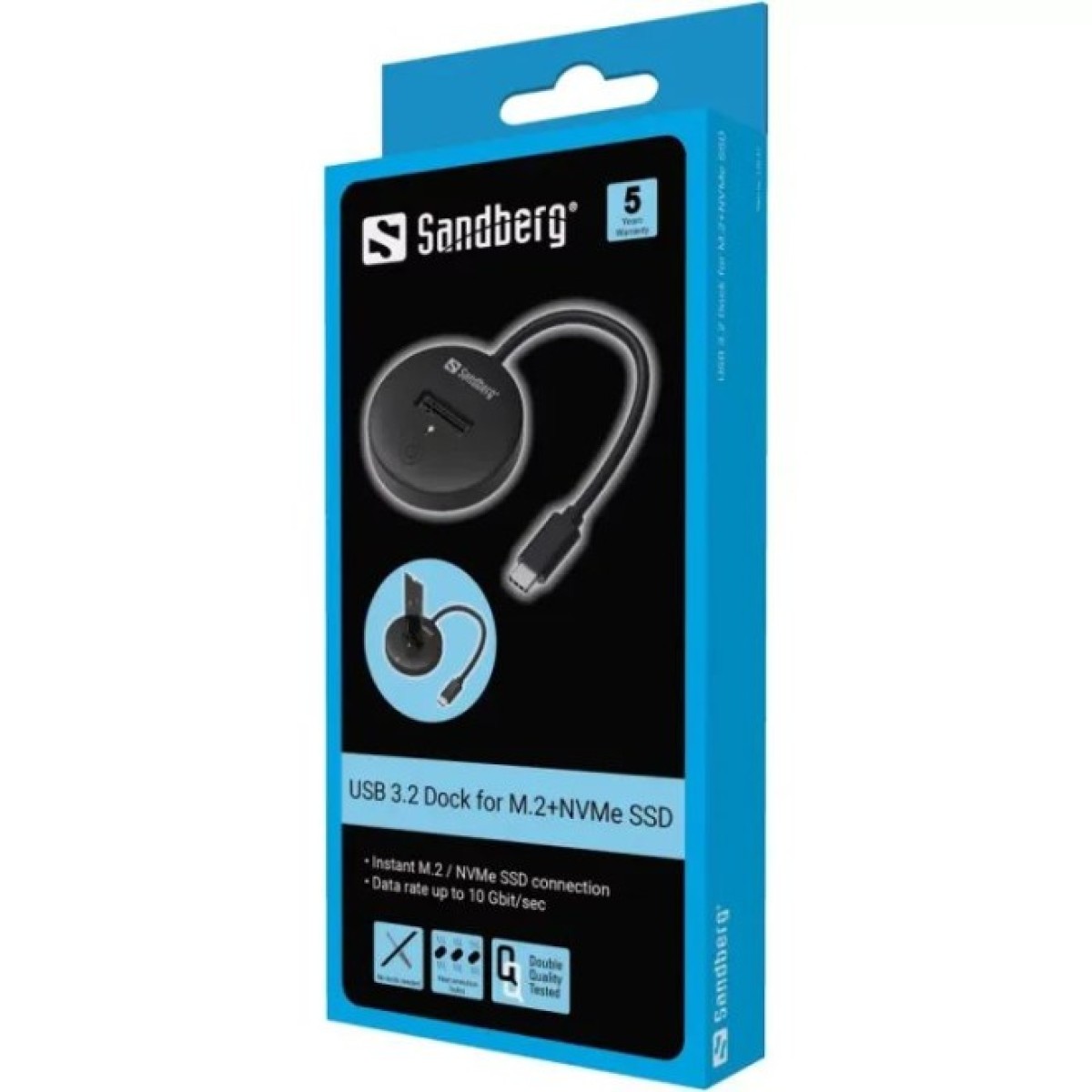 Концентратор Sandberg USB3.2 Type-C toSSD M.2 NVMe M Key (136-47) 98_98.jpg - фото 6