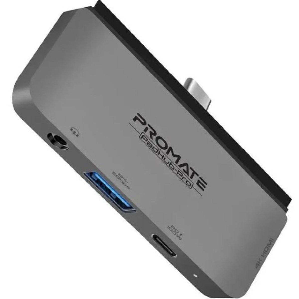Концентратор Promate USB Hub 4 ports padhub-pro.grey (padhub-pro.grey) 256_256.jpg