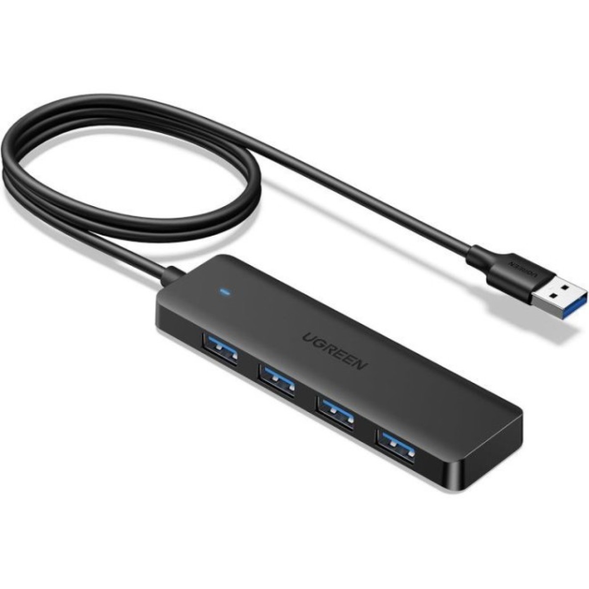 Концентратор Ugreen USB 3.0 to 4хUSB 3.0 1.0m Space Gray CM219 (35574) 98_98.jpg - фото 1
