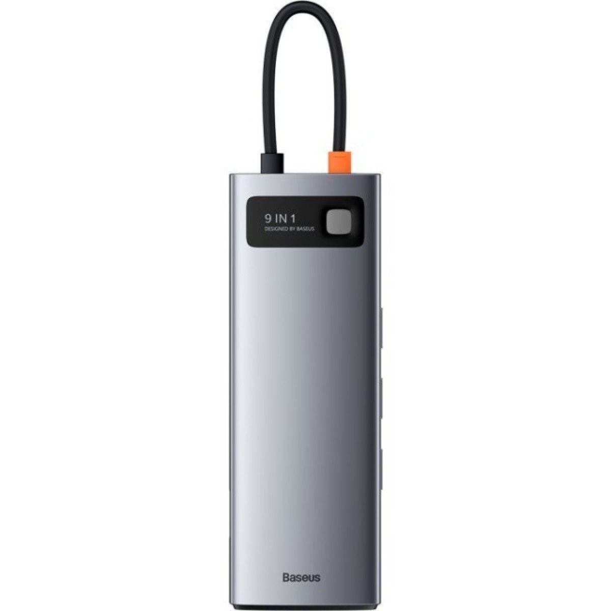 Концентратор Baseus USB3.1 Type-C to USB C(PD)100W/HDMI 4K 30Hz/VGA/USB3.2/RJ45/SD+TF,9in1 Grey (CAHUB-CU0G) 98_98.jpg - фото 12