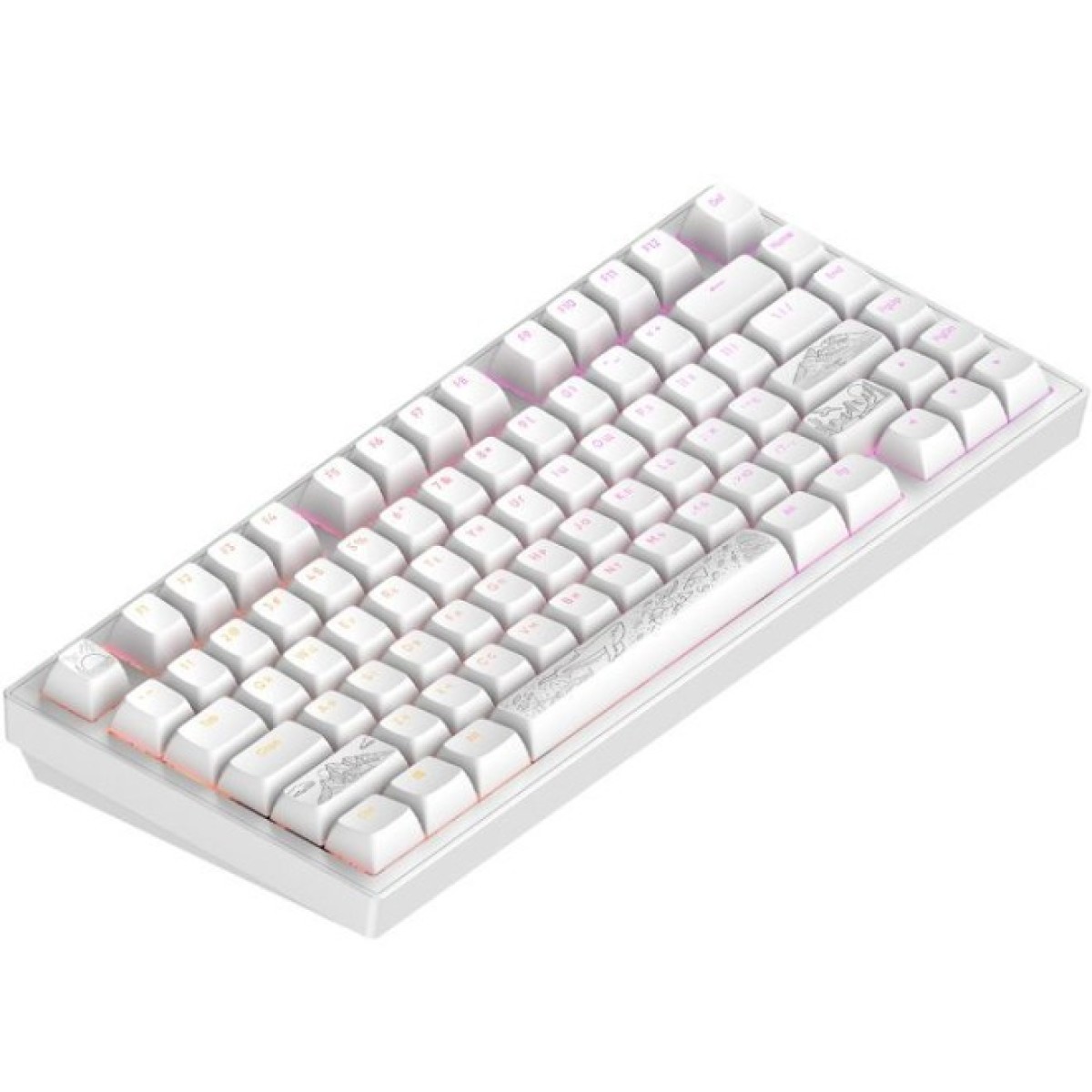 Клавиатура Dark Project ALU81 Terra Nostra PBT RGB Mech G3MS Moonstone White (DPKB_NOSTRA_81_ANSI_WHITE_UA) 98_98.jpg - фото 2