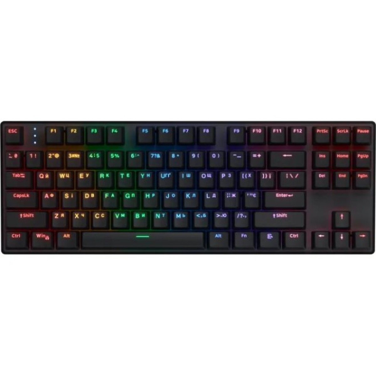 Клавиатура Hator Icefall Mecha TKL Rainbow Wireless/USB Black (HTK287UA) 256_256.jpg