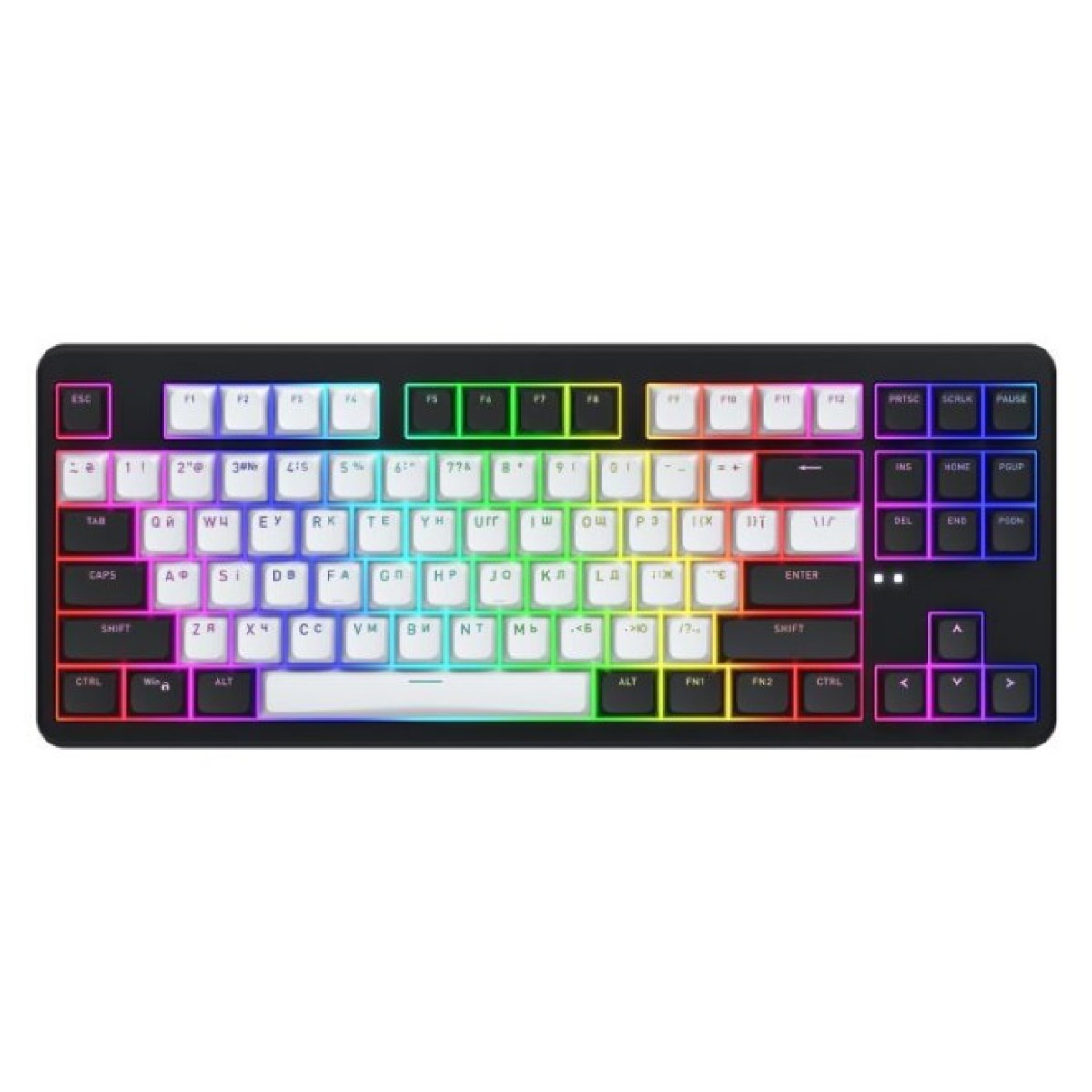 Клавиатура Hator Rockfall 3 Mecha TKL QMK/VIA Orange Wireless Black (HTK850UA) 256_256.jpg