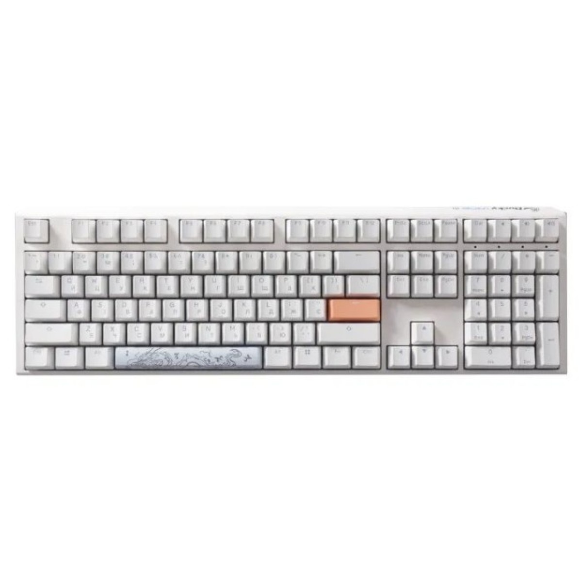 Клавиатура Ducky One 3 Cherry MX Blue RGB UA USB White (DKON2108ST-CUAPXPWWWSC1) 98_98.jpg - фото 2