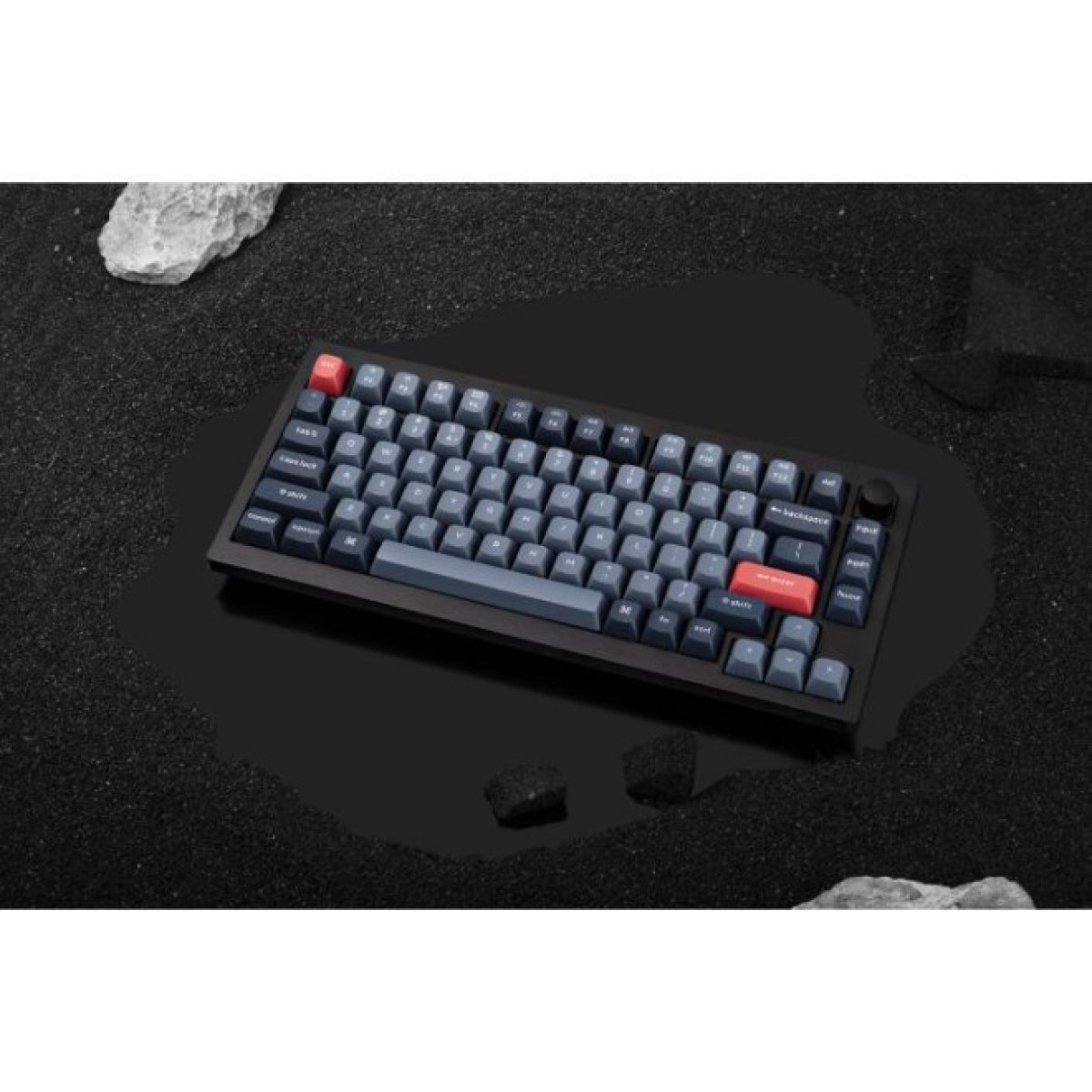Клавиатура Keychron V1 Max Gateron Jupiter Red QMK Hot-swap Wireless/Bluetooth/USB UA Black (V1MD1_KEYCHRON) 98_98.jpg - фото 3