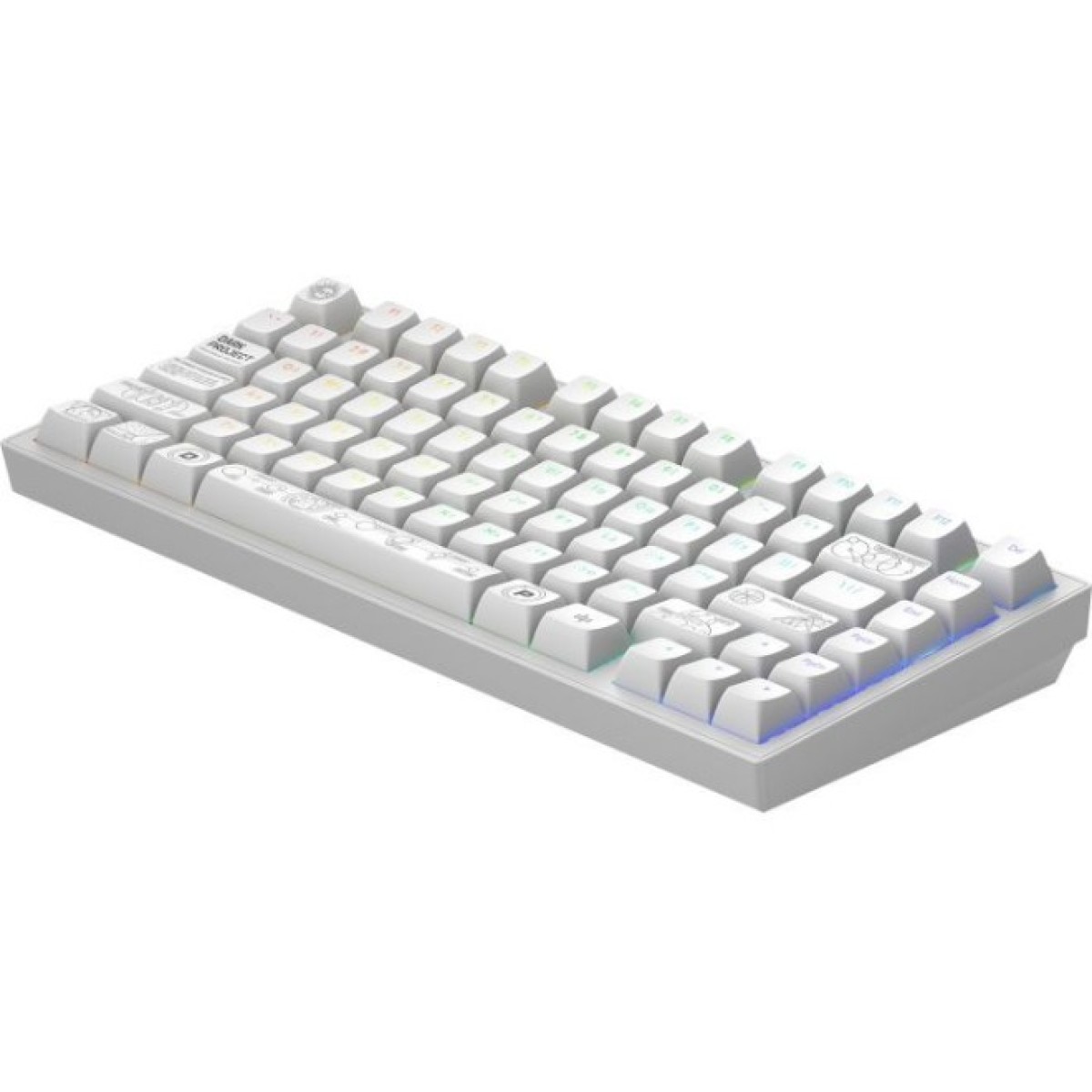 Клавиатура Dark Project ALU81 Terra Nova PBT RGB Mech G3MS Moonstone White (DPKB_NOVA_81_ANSI_WHITE_UA) 98_98.jpg - фото 2
