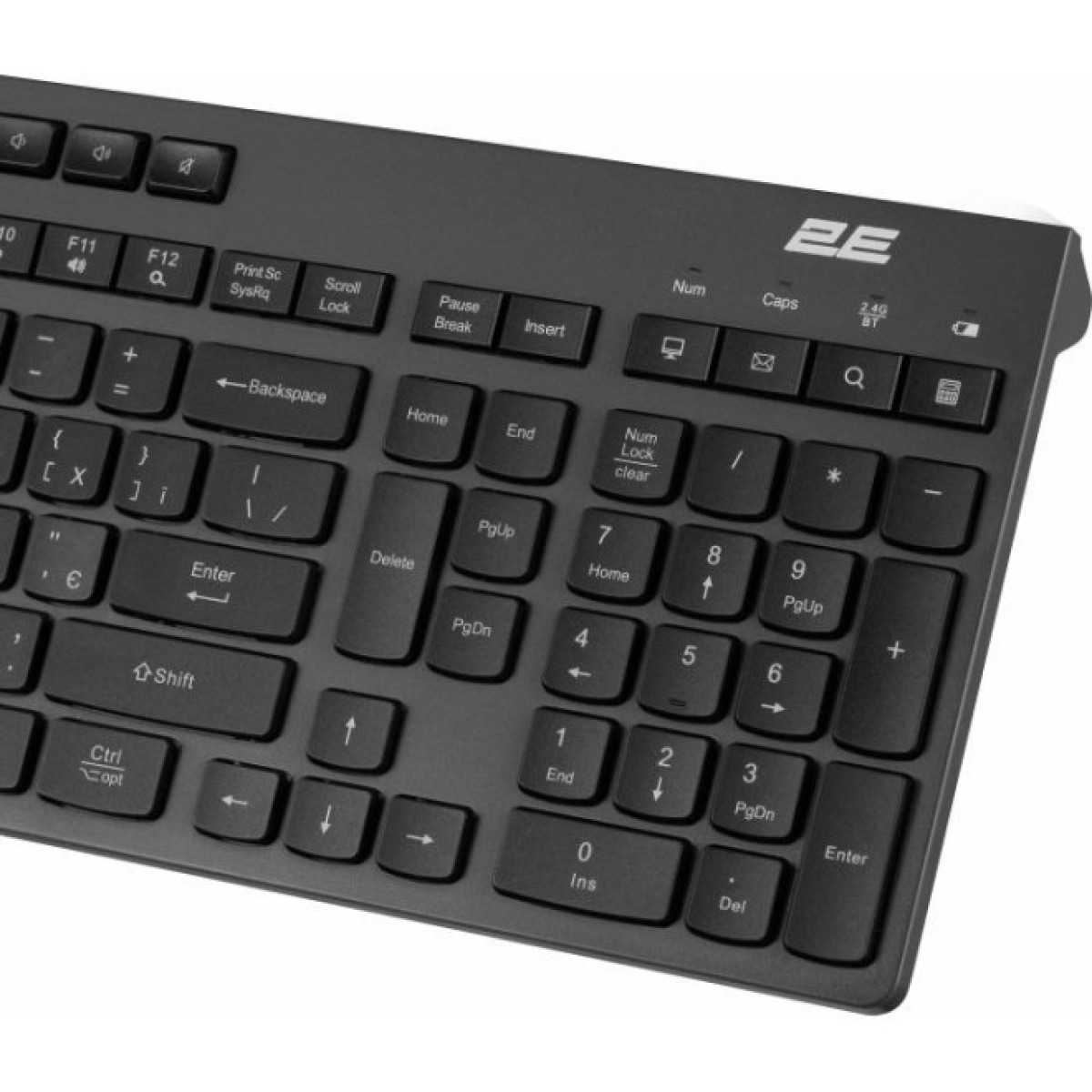 Клавиатура 2E KS280 Wireless/Bluetooth Black-Gray (2E-KS280WBGR_UA) 98_98.jpg - фото 6