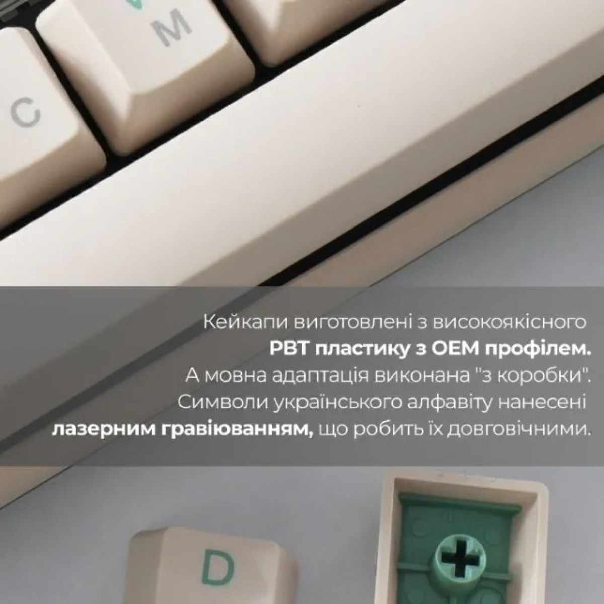 Клавиатура Ducky One 3 Cherry MX Speed Silver UA USB Cream (DKON2108-PUAPXМAEGGC1) 98_98.jpg - фото 4