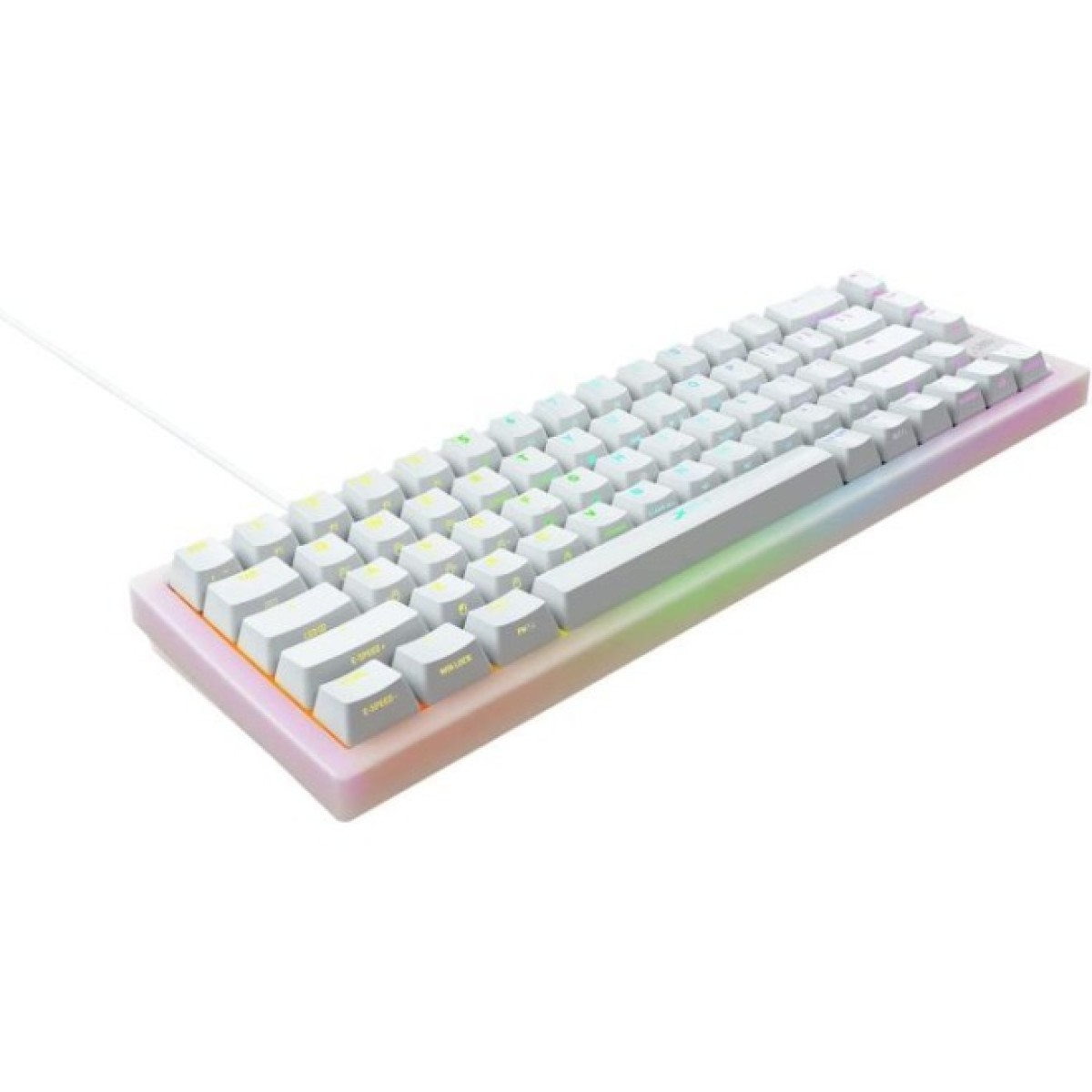 Клавиатура Xtrfy K5 68 keys Kailh Red Hot-swap RGB UA White (K5-RGB-CPT-TPWHITE-R-UKR) 98_98.jpg - фото 4