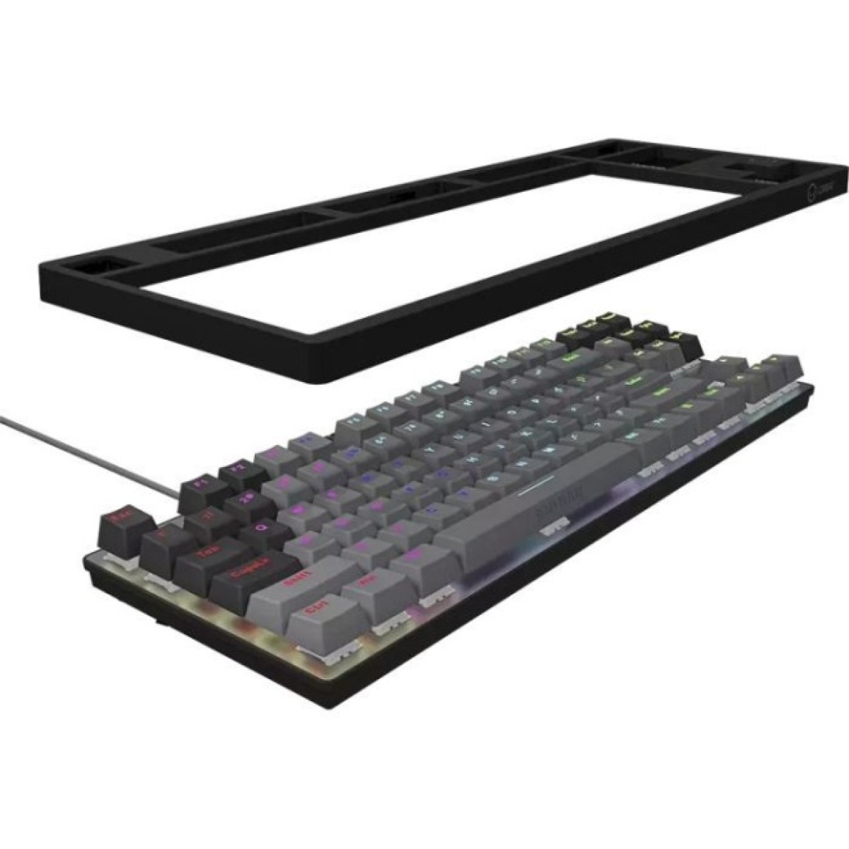 Клавиатура Lorgar Azar 514TKL RGB Mechanical USB UA Black/Grey (LRG-GK514TKL-BK-UA) 98_98.jpg - фото 3