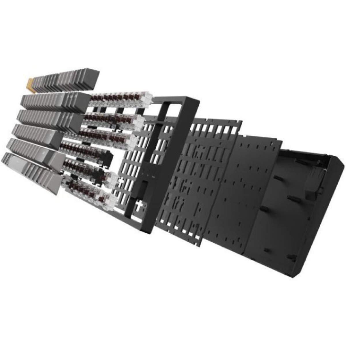 Клавиатура Keychron C1 Pro 87Key K pro Brown RGB QMK/VIA Hot-swap USB UA Black (C1PM3_KEYCHRON) 98_98.jpg - фото 5