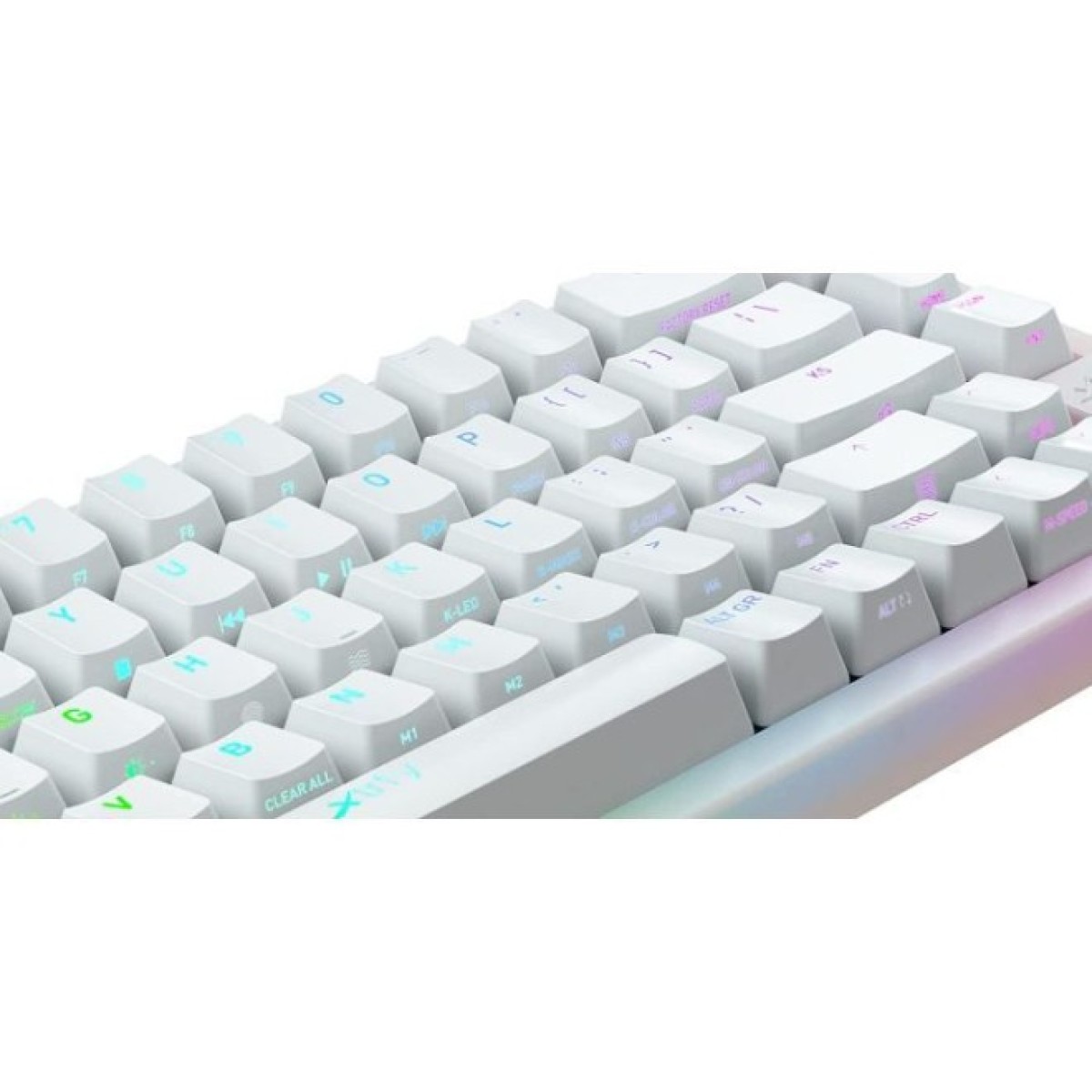 Клавиатура Xtrfy K5 68 keys Kailh Red Hot-swap RGB UA White (K5-RGB-CPT-TPWHITE-R-UKR) 98_98.jpg - фото 5