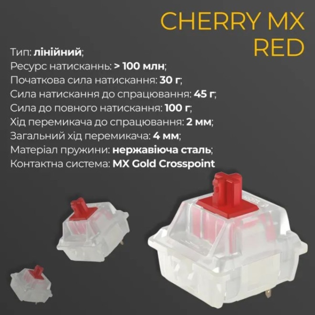 Клавиатура Ducky One 3 Mini Cherry MX Red RGB UA USB Black (DKON2161ST-RUAPXCLAWSC1) 98_98.jpg - фото 5