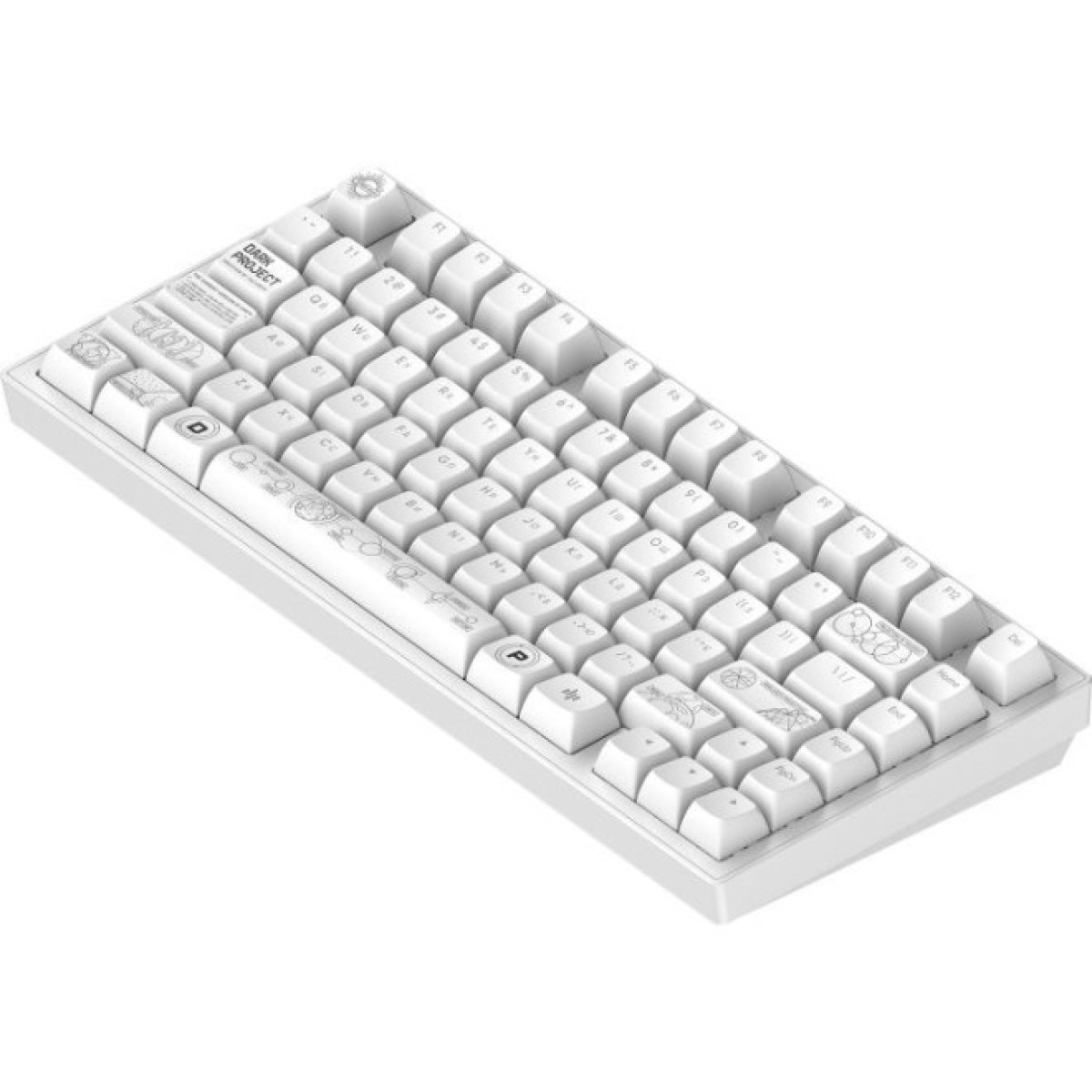 Клавиатура Dark Project ALU81 Terra Nova PBT RGB Mech G3MS Moonstone White (DPKB_NOVA_81_ANSI_WHITE_UA) 98_98.jpg - фото 6