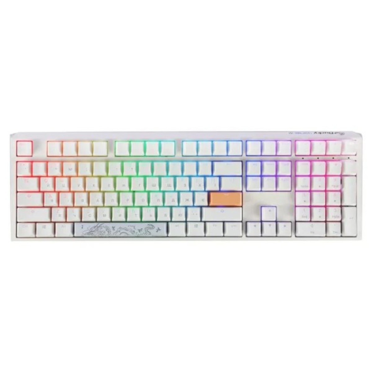Клавиатура Ducky One 3 Cherry MX Blue RGB UA USB White (DKON2108ST-CUAPXPWWWSC1) 256_256.jpg