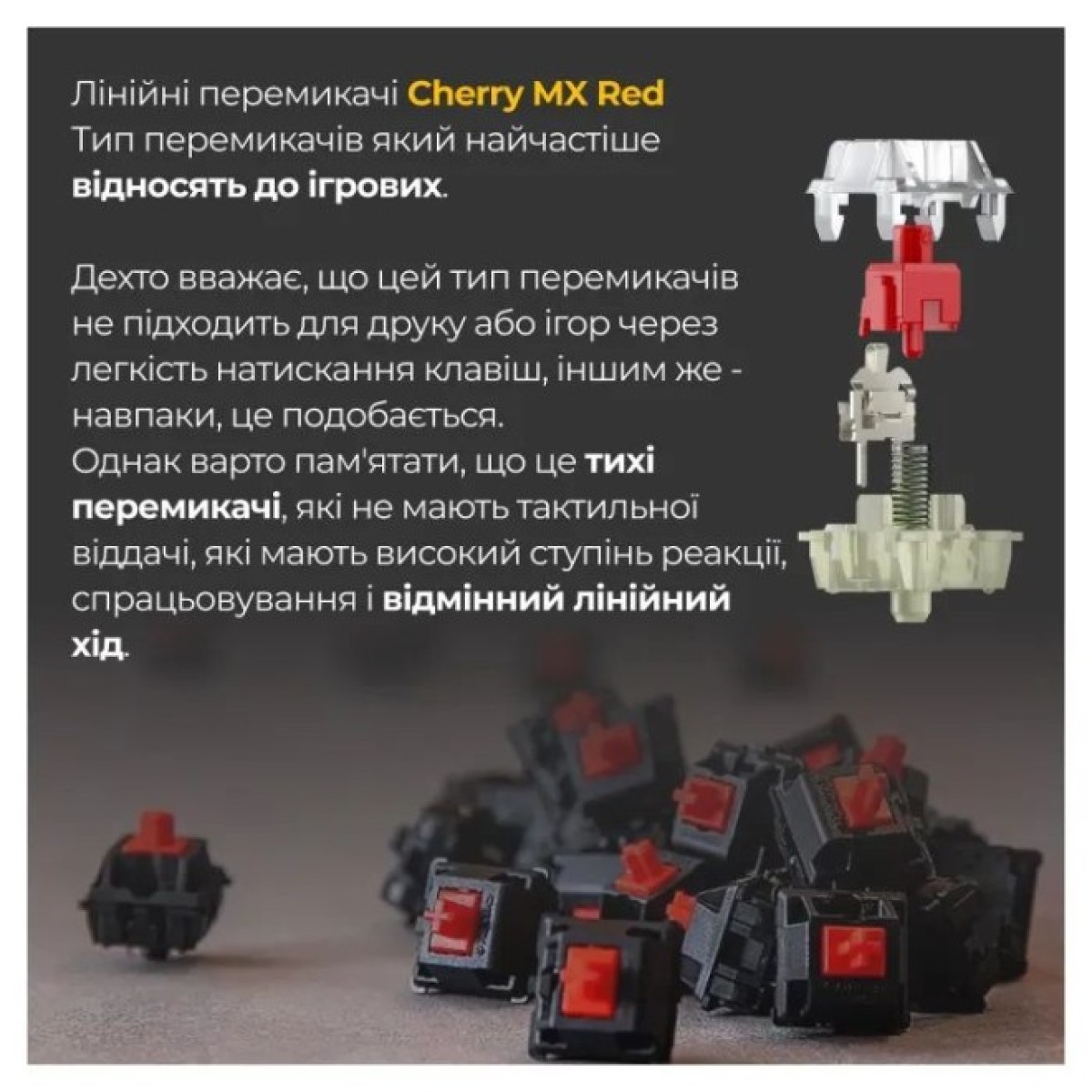 Клавиатура Ducky One 3 SF Cherry MX Red RGB UA USB Black (DKON2167ST-RUAPXCLAWSC1) 98_98.jpg - фото 3
