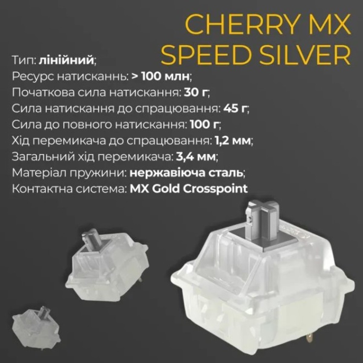 Клавиатура Ducky One 3 TKL Cherry MX Speed Silver RGB UA USB White (DKON2187ST-PUAPXPWWWSC1) 98_98.jpg - фото 3