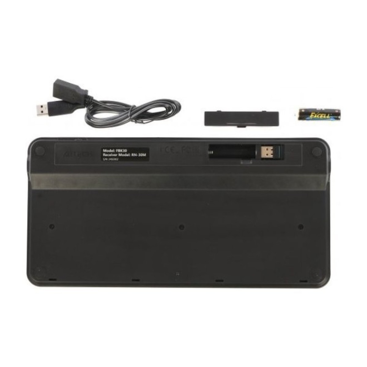 Клавіатура A4Tech FBK30 Wireless/Bluetooth Black (4711421972499) 98_98.jpg - фото 6