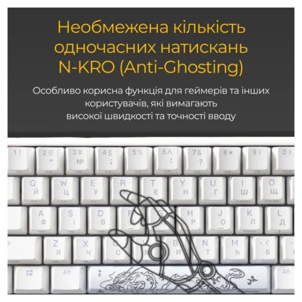 Клавиатура Ducky One 3 SF Cherry MX Brown RGB UA USB White (DKON2167ST-BUAPXPWWWSC1) 98_98.jpg - фото 4