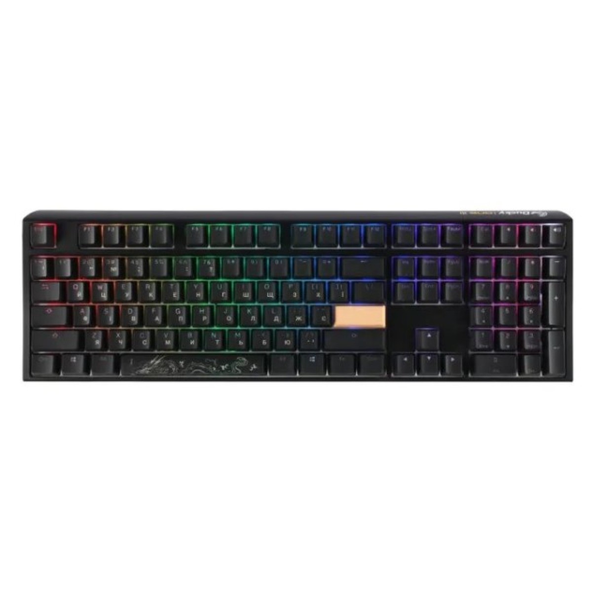 Клавиатура Ducky One 3 Cherry MX Red RGB UA USB Black (DKON2108ST-RUAPXCLAWSC1) 256_256.jpg