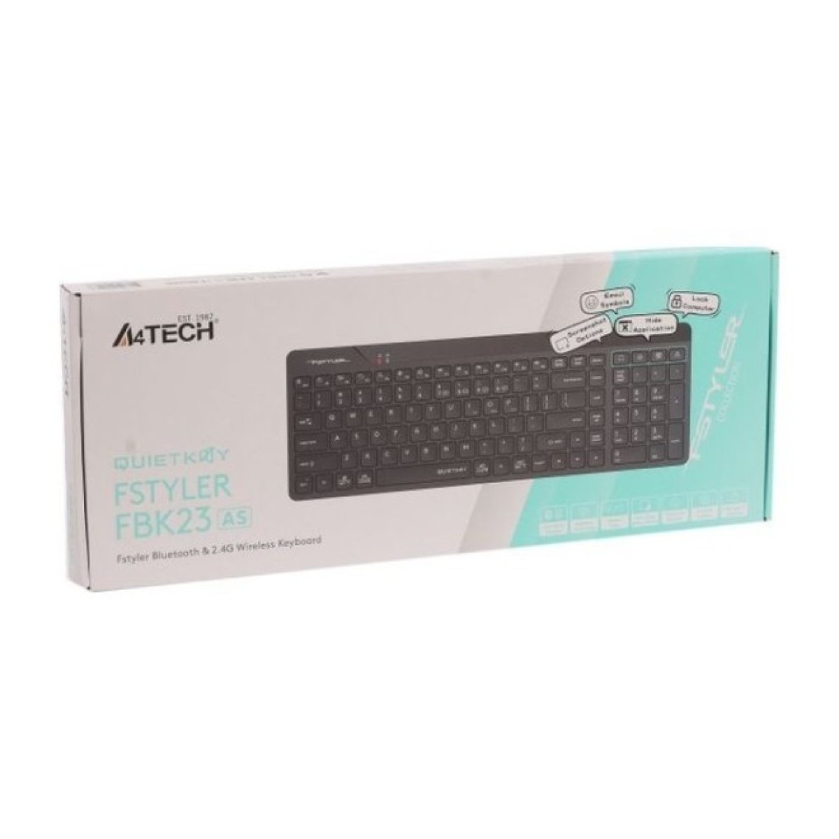 Клавиатура A4Tech FBK23 AS Wireless/Bluetooth Black (4711421001168) 98_98.jpg - фото 6