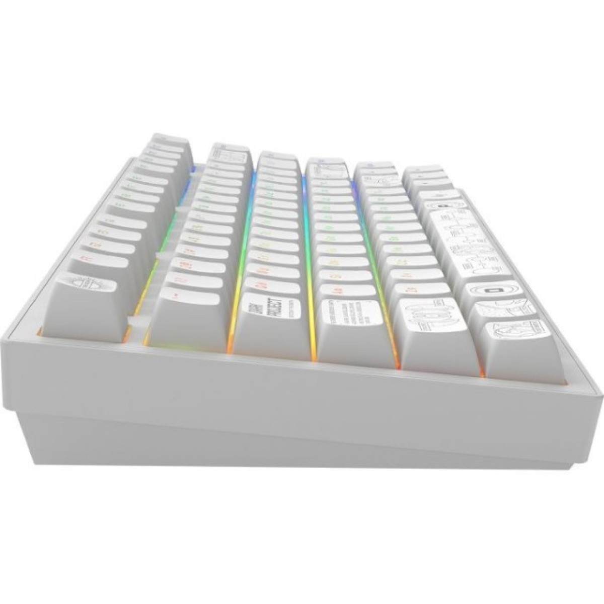 Клавиатура Dark Project ALU81 Terra Nova PBT RGB Mech G3MS Moonstone White (DPKB_NOVA_81_ANSI_WHITE_UA) 98_98.jpg - фото 10