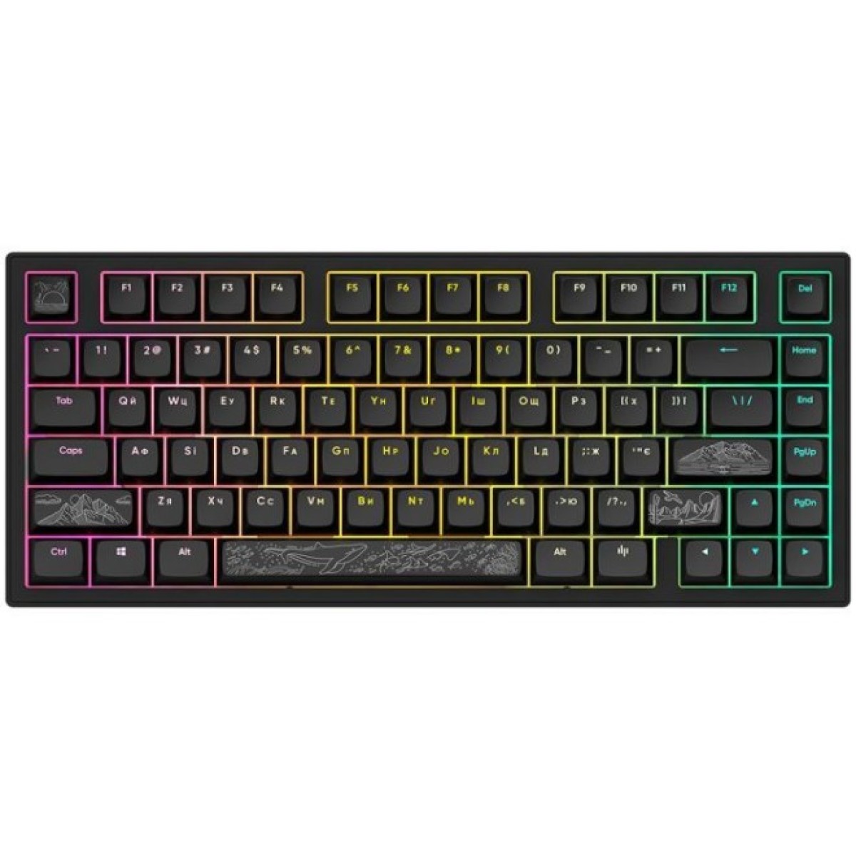 Клавиатура Dark Project ALU81 Terra Nostra PBT RGB Mech G3MS Moonstone Black (DPKB_NOSTRA_81_ANSI_BLACK_UA) 98_98.jpg - фото 11