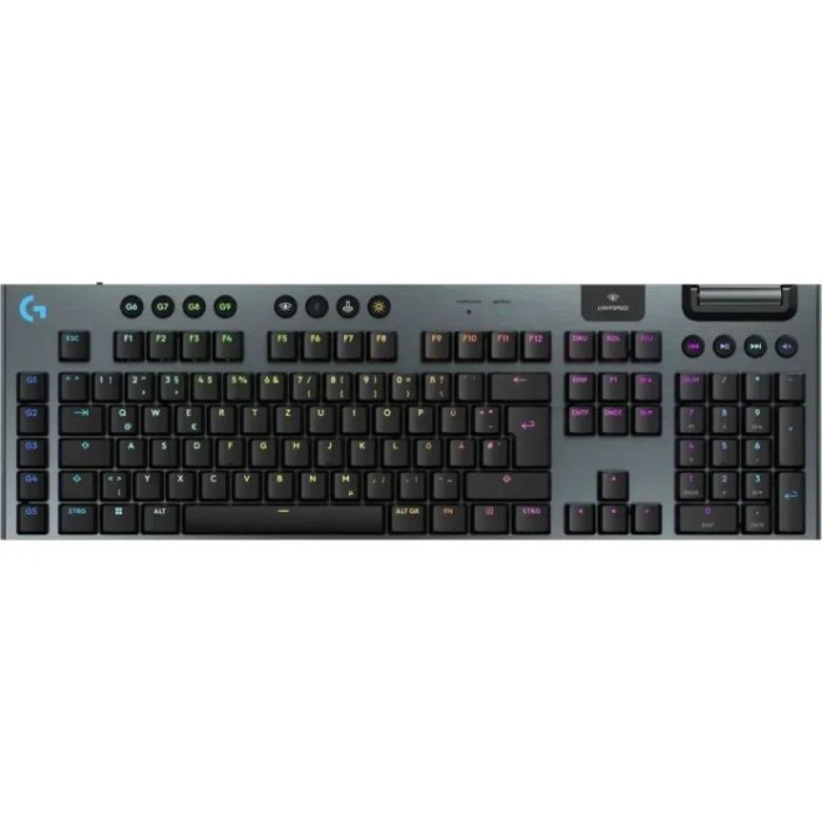 Клавиатура Logitech G915 X Lightspeed Switch-Clicky Wireless/Bluetooth/USB UA Black (920-012709) 256_256.jpg