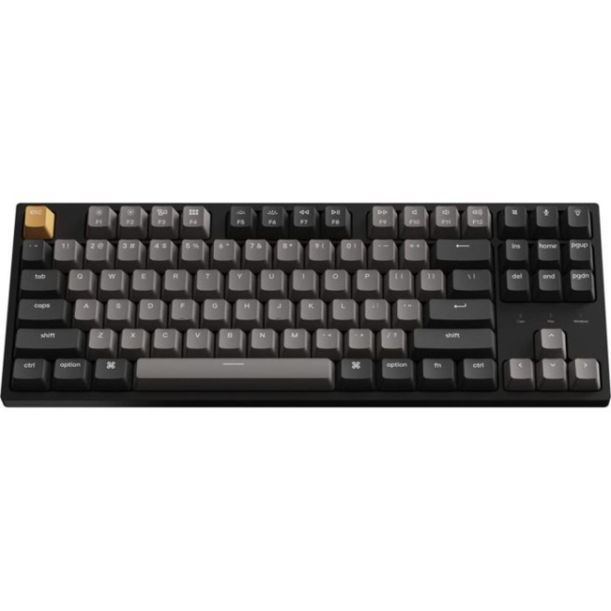 Клавиатура Keychron C1 Pro 87Key K pro Red RGB QMK/VIA USB UA Black (C1PL1_KEYCHRON) 98_98.jpg - фото 6