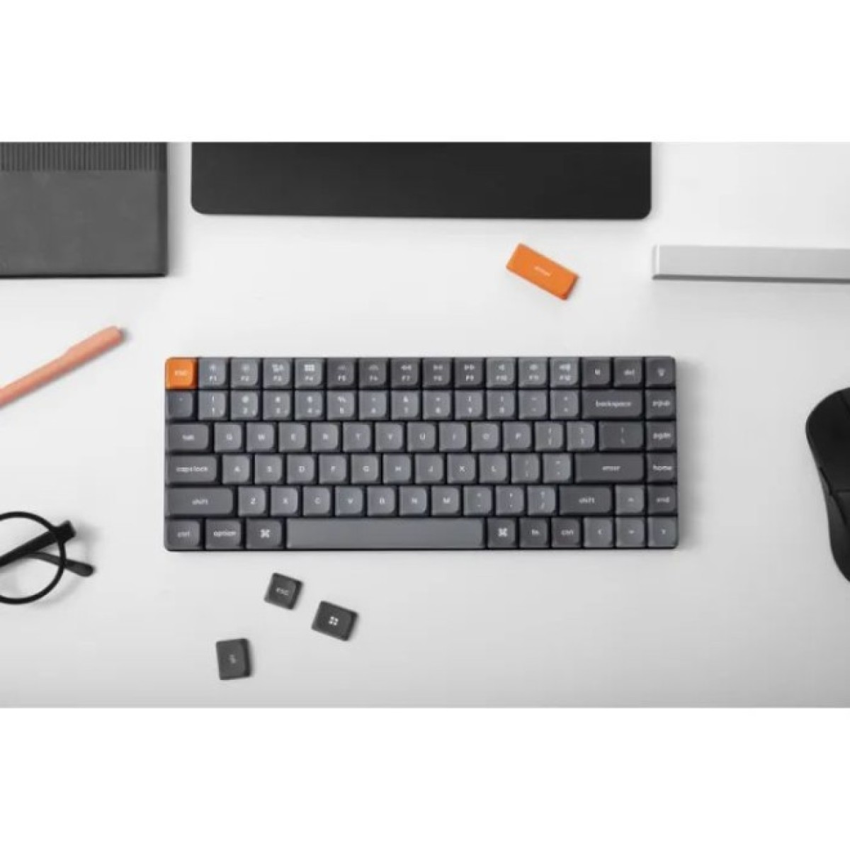 Клавиатура Keychron K3 Max Gateron MX 2.0 Blue QMK Hot-swap RGB Wireless/Bluetooth/USB UA Black (K3MH2_KEYCHRON) 98_98.jpg - фото 2