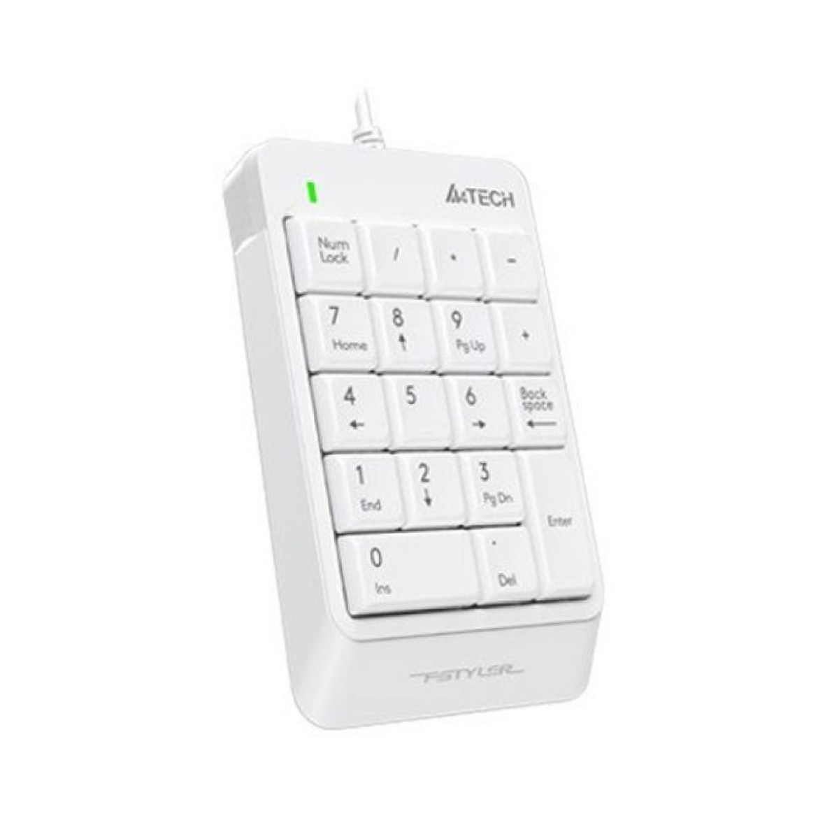 Клавіатура A4Tech FK13P White 98_98.jpg - фото 3