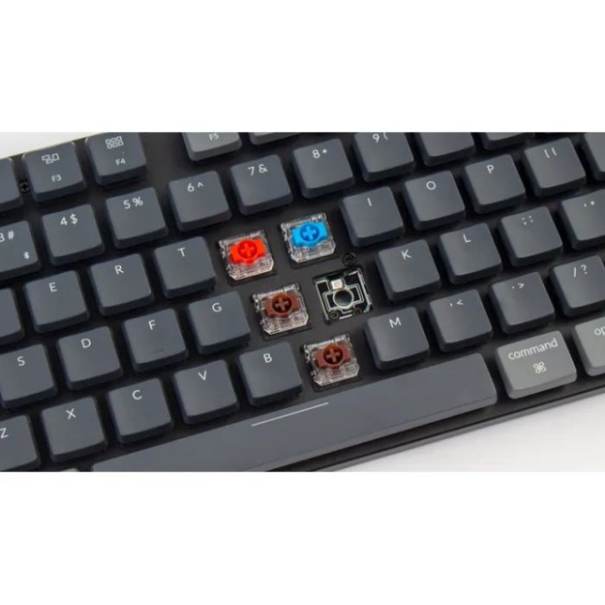 Клавиатура Keychron K1SE Gateron Brown Low Profile White Led Bluetooth/USB UA Black (K1SEA3_KEYCHRON) 98_98.jpg - фото 4