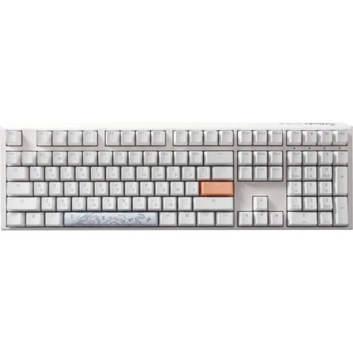 Клавиатура Ducky One 3 Cherry MX Red RGB UA USB White (DKON2108ST-RUAPXPWWWSC1) 98_98.jpg - фото 5