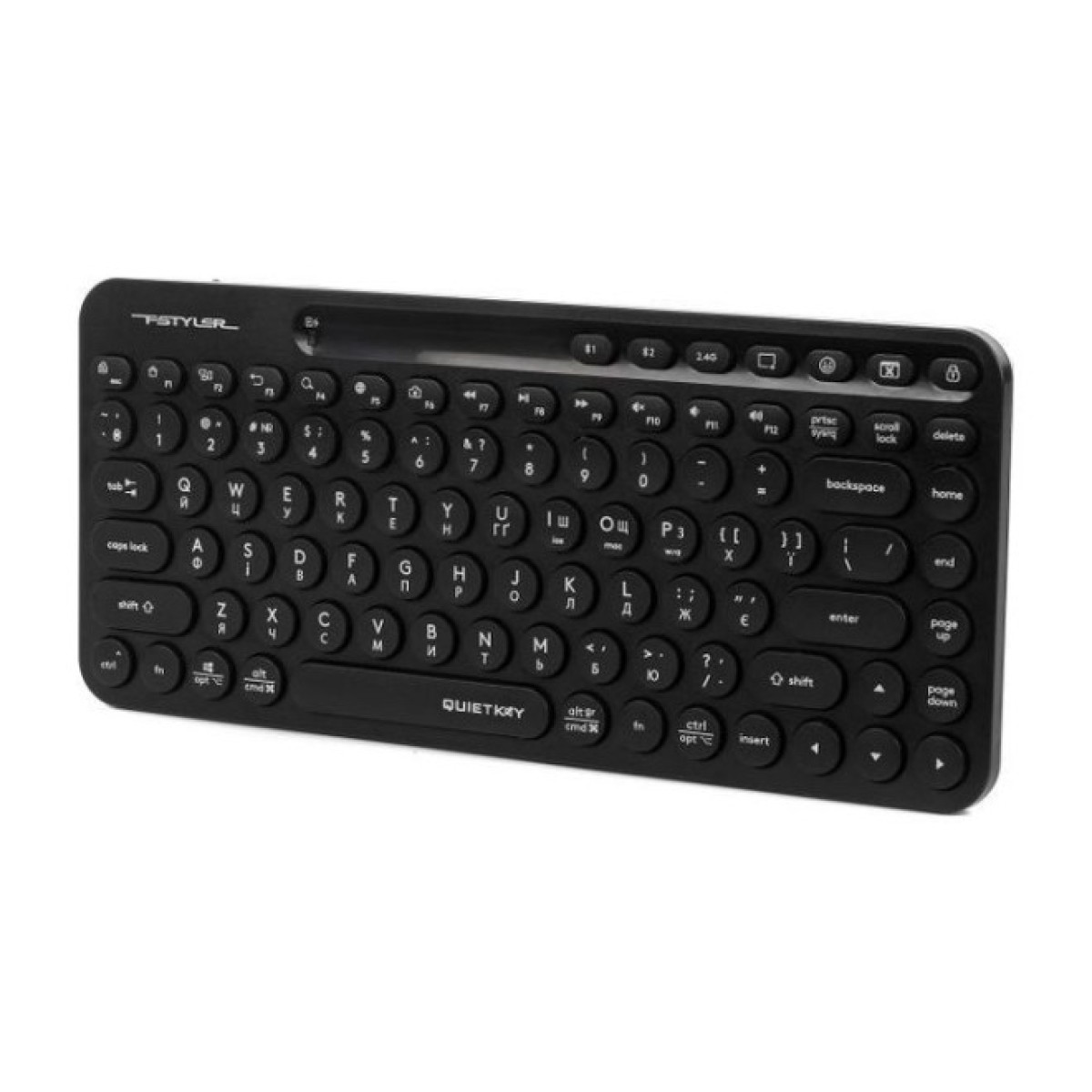 Клавіатура A4Tech FBK36C Wireless/Bluetooth Black (4711421000222) 98_98.jpg - фото 7