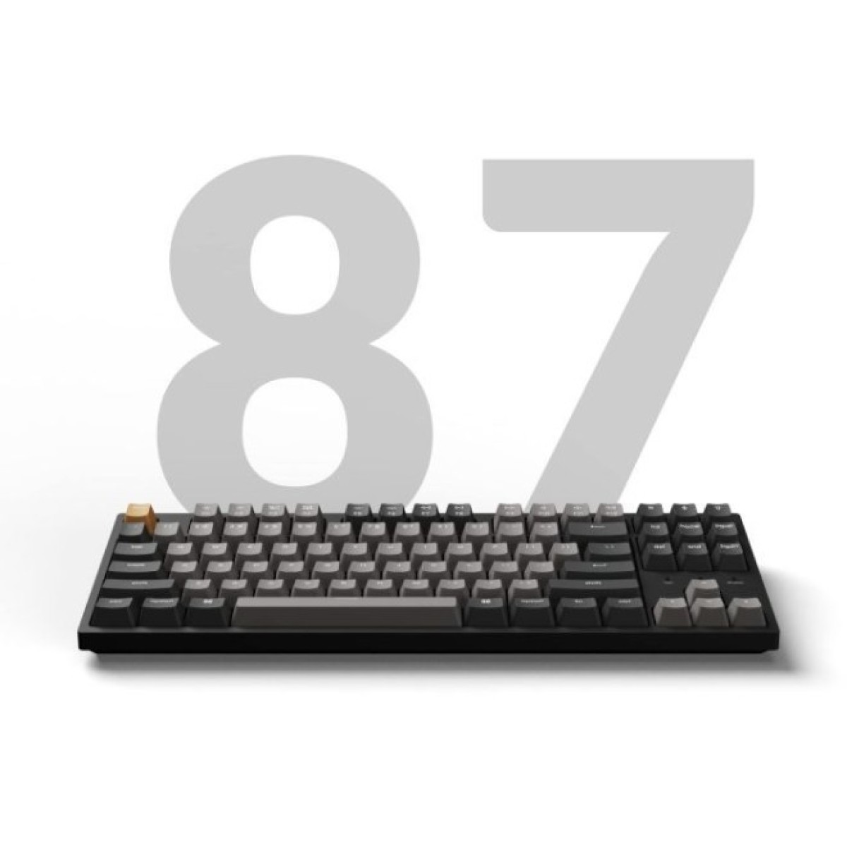 Клавиатура Keychron C1 Pro 87Key K pro Brown RGB QMK/VIA Hot-swap USB UA Black (C1PM3_KEYCHRON) 98_98.jpg - фото 7