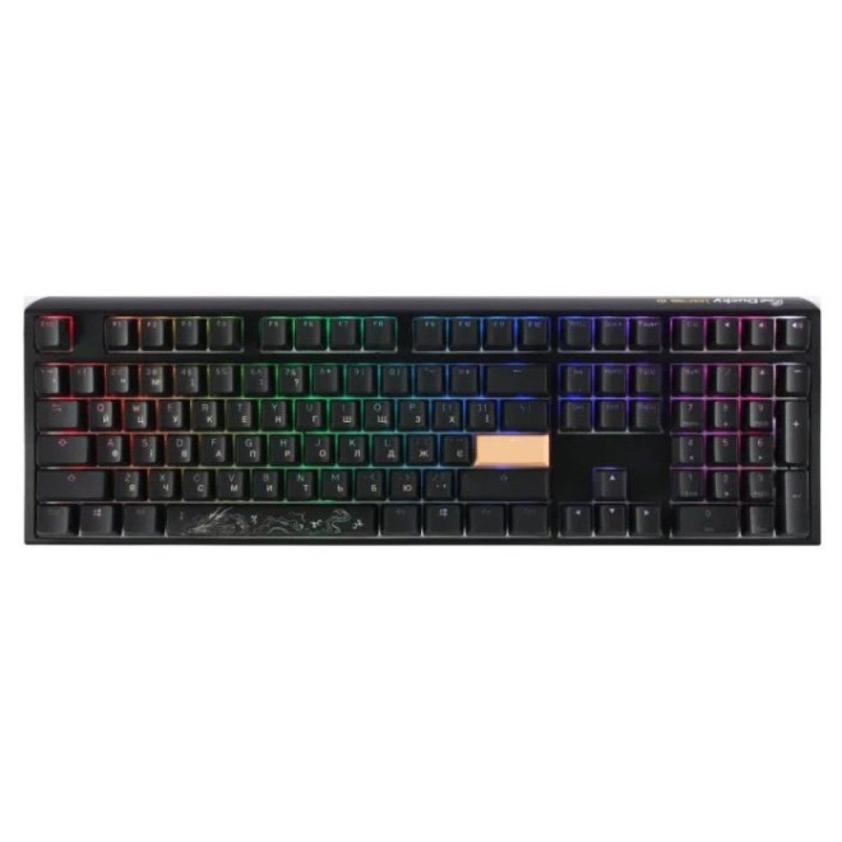 Клавиатура Ducky One 3 Cherry MX Speed Silver RGB UA USB Black (DKON2108ST-PUAPXCLAWSC1) 256_256.jpg