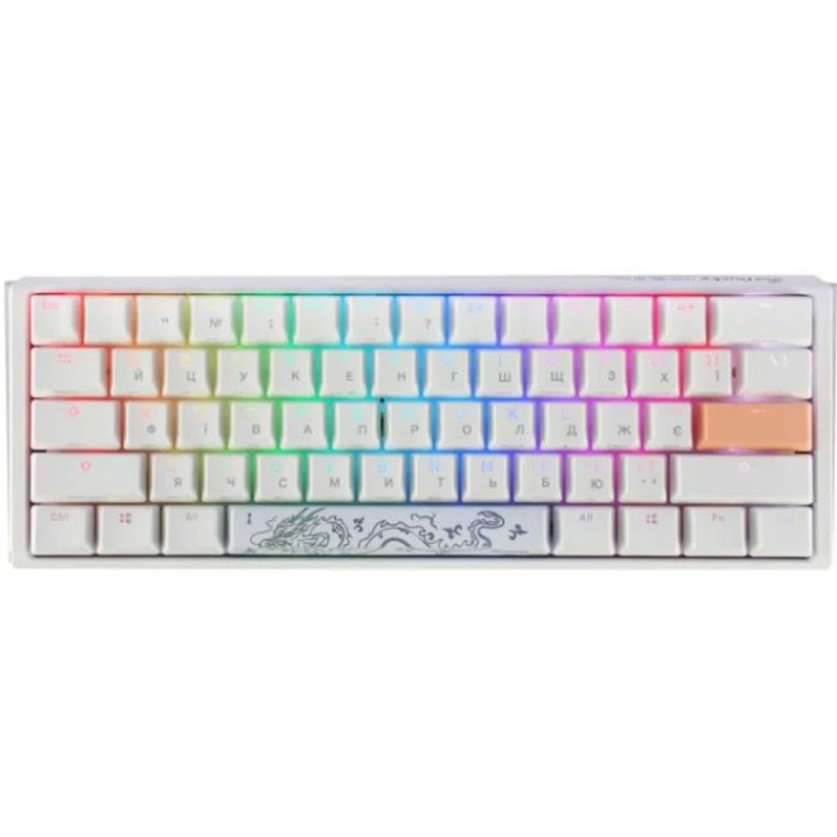 Клавиатура Ducky One 3 Mini Cherry MX Brown RGB UA USB White (DKON2161ST-BUAPXPWWWSC1) 256_256.jpg