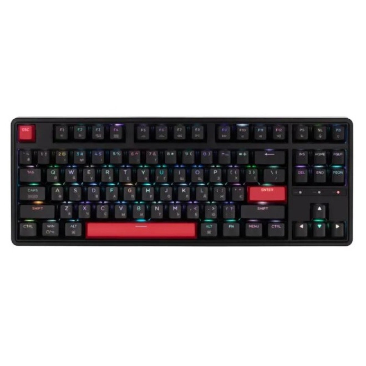 Клавиатура Keychron C3 Pro 87Key K pro Brown RGB QMK Hot-swap USB UA Black (C3PH3_KEYCHRON) 256_256.jpg