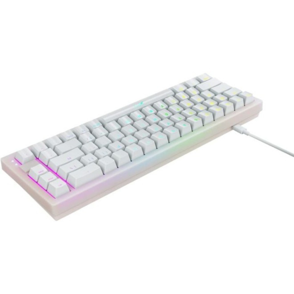 Клавиатура Xtrfy K5 68 keys Kailh Red Hot-swap RGB UA White (K5-RGB-CPT-TPWHITE-R-UKR) 98_98.jpg - фото 8