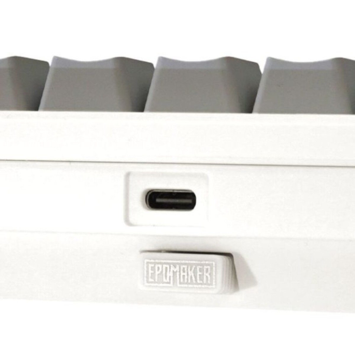 Клавиатура Epomaker Shadow-X 70 Wisteria Linear Switch Hot-Swap LCD Screen RGB Wireless/Bluetooth/USB UA White (SHX-W-WL) 98_98.jpg - фото 8