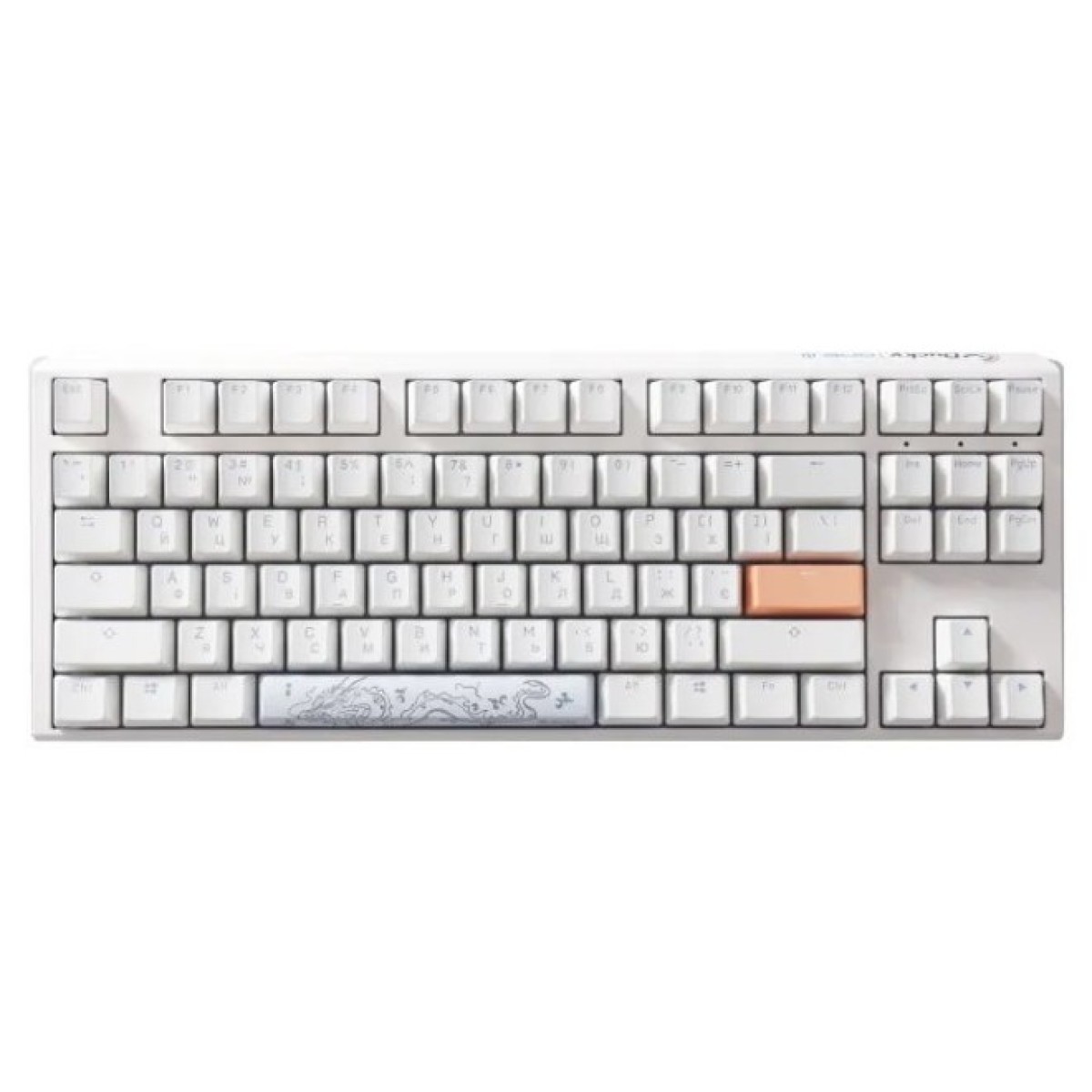 Клавиатура Ducky One 3 TKL Cherry MX Brown RGB UA USB White (DKON2187ST-BUAPXPWWWSC1) 98_98.jpg - фото 5