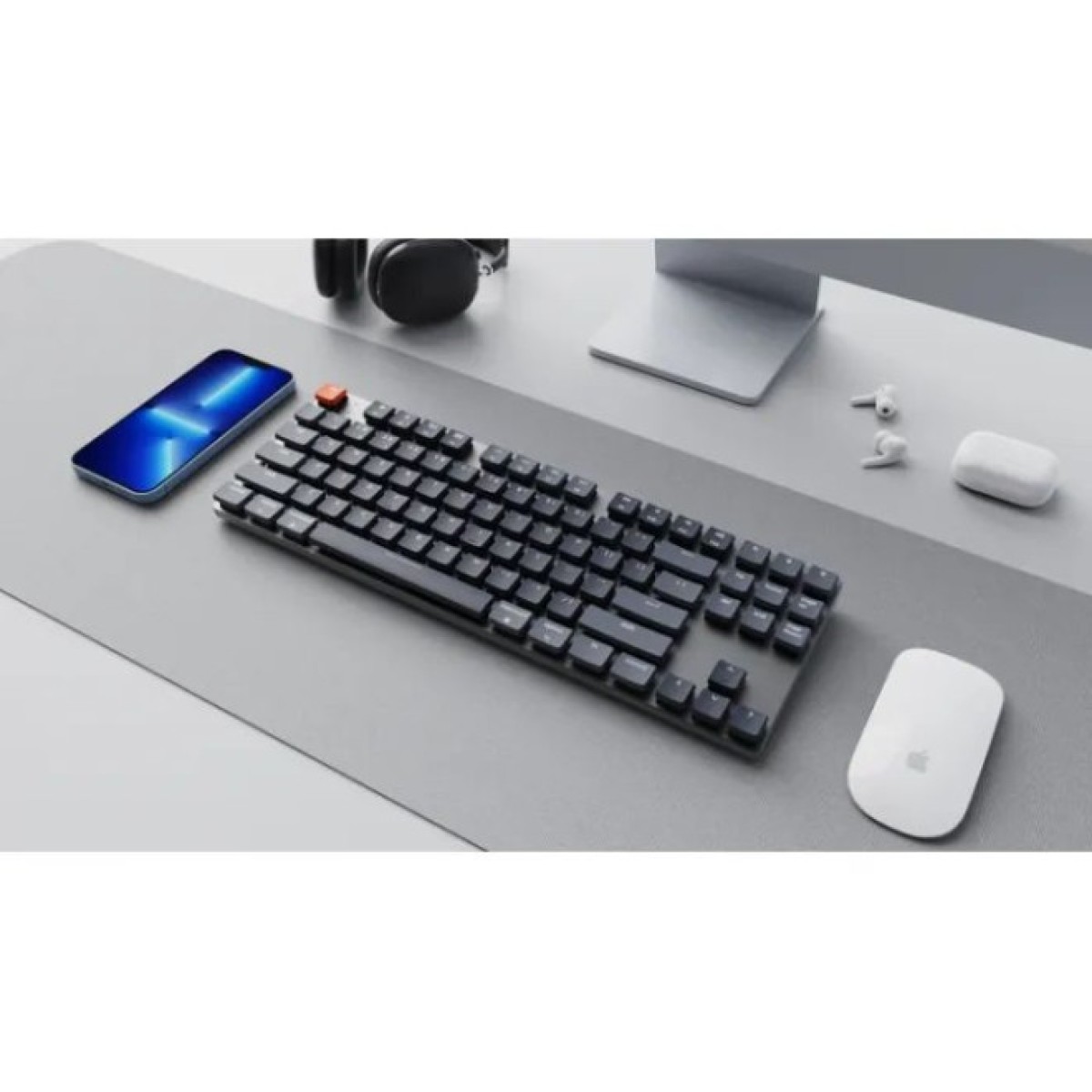 Клавиатура Keychron K1SE Gateron Brown Low Profile White Led Bluetooth/USB UA Black (K1SEA3_KEYCHRON) 98_98.jpg - фото 6