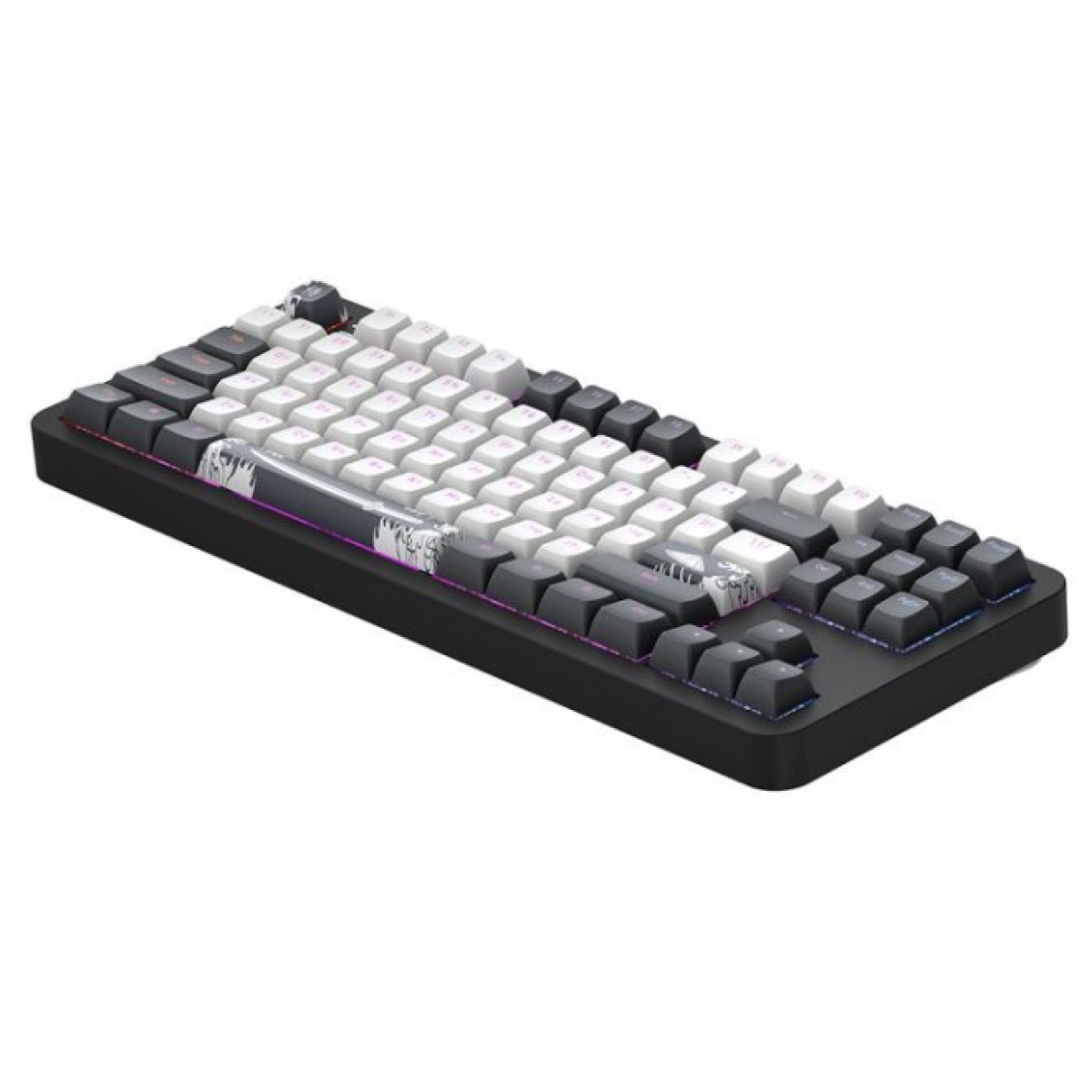 Клавиатура Dark Project ALU87 Bushido ABS RGB Mech G3MS Moonstone Black/White (DPKB_BUSHIDO_87_ANSI_UA) 98_98.jpg - фото 3