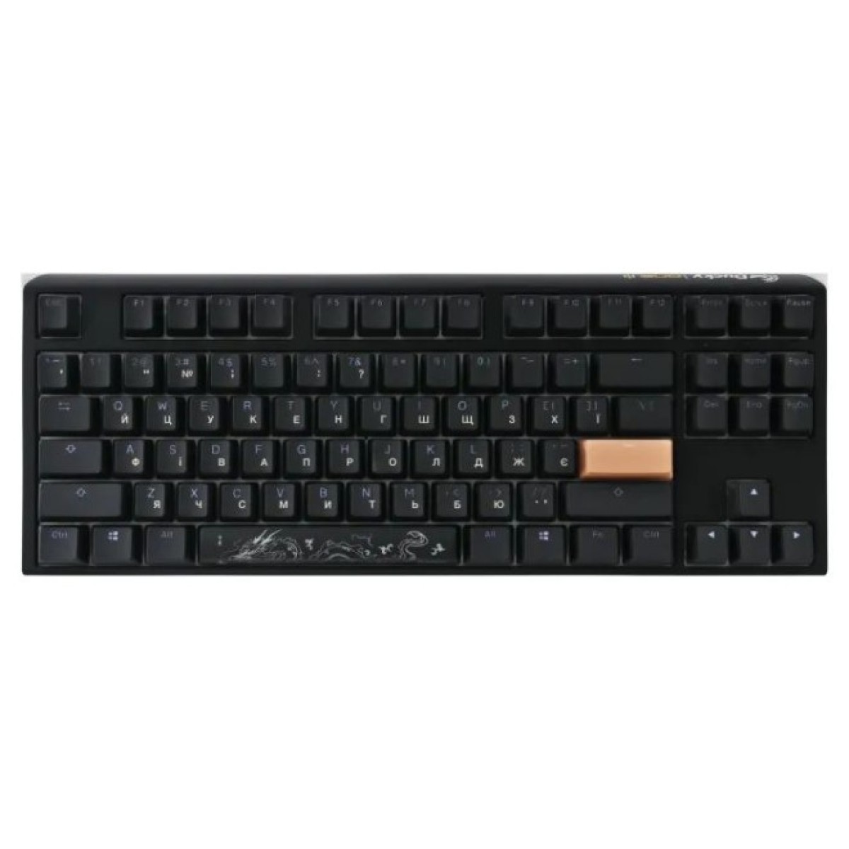 Клавиатура Ducky One 3 TKL Cherry MX Speed Silver RGB UA USB Black (DKON2187ST-PUAPXCLAWSC1) 98_98.jpg - фото 9