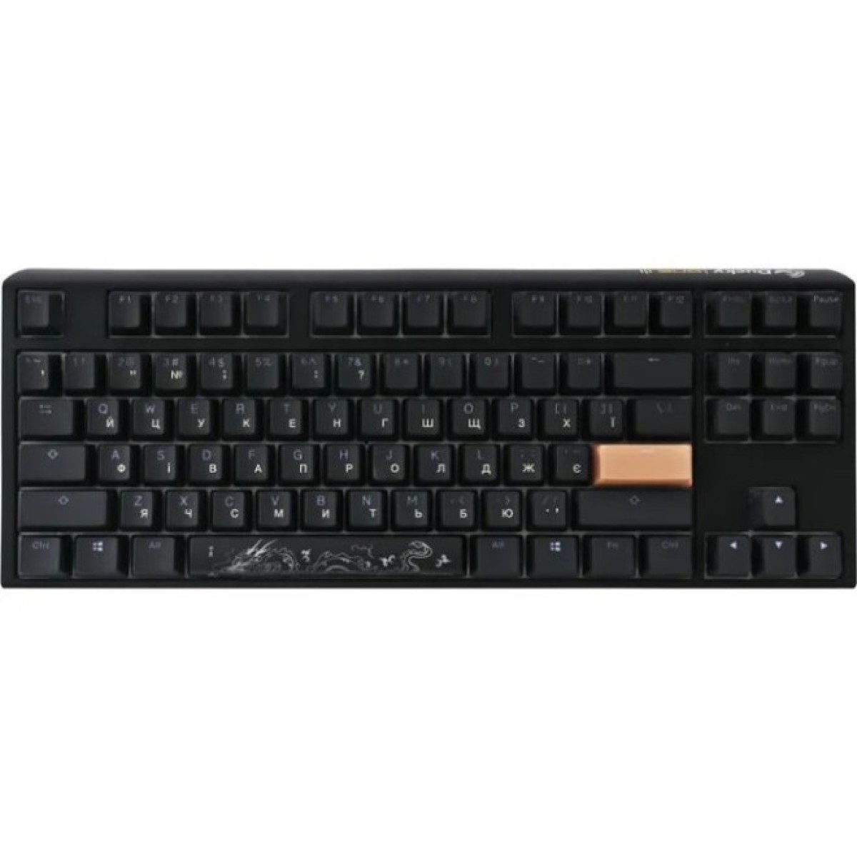 Клавиатура Ducky One 3 TKL Cherry MX Silent Red RGB UA USB Black (DKON2187ST-SUAPXCLAWSC1) 98_98.jpg - фото 7