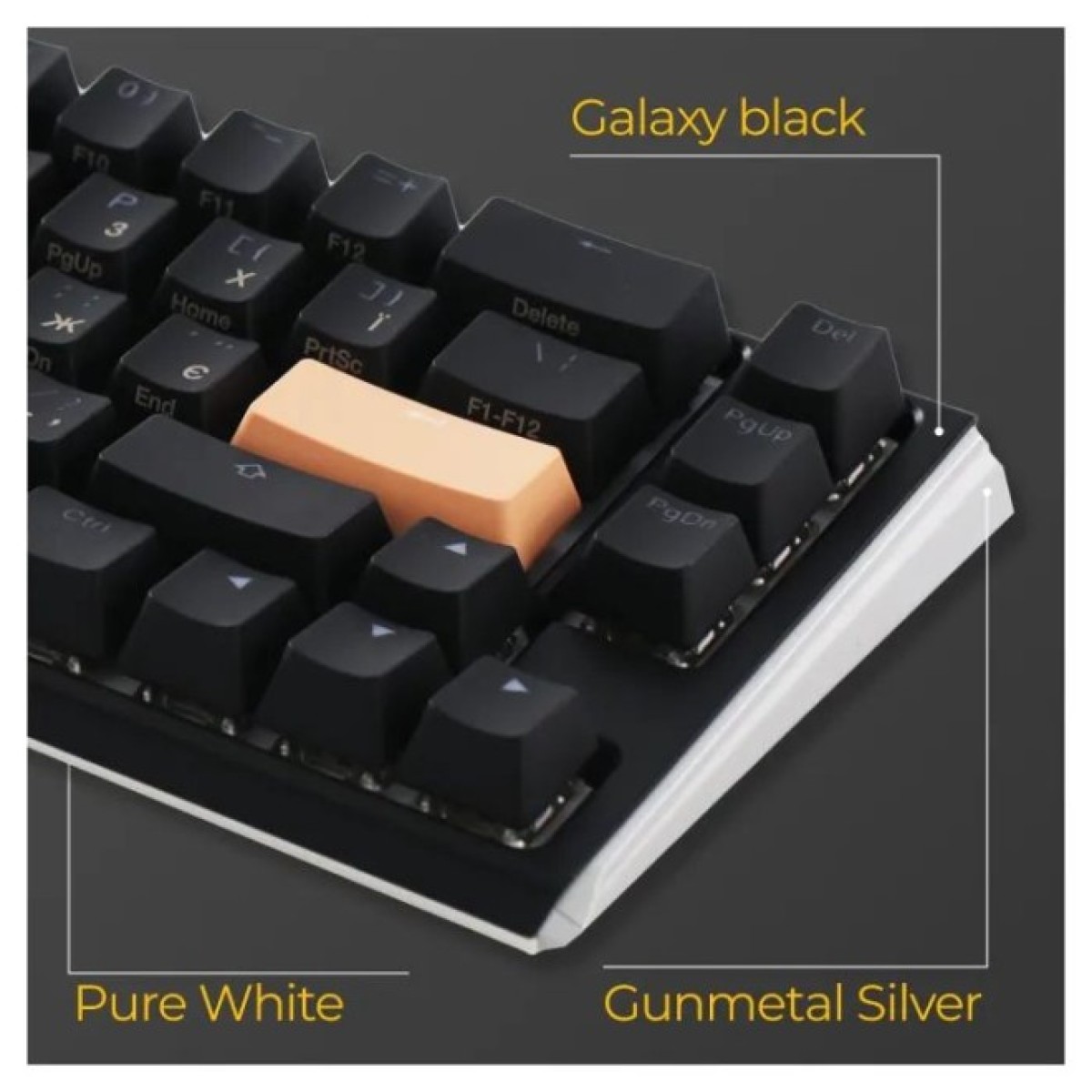 Клавиатура Ducky One 3 SF Cherry MX Red RGB UA USB Black (DKON2167ST-RUAPXCLAWSC1) 98_98.jpg - фото 9